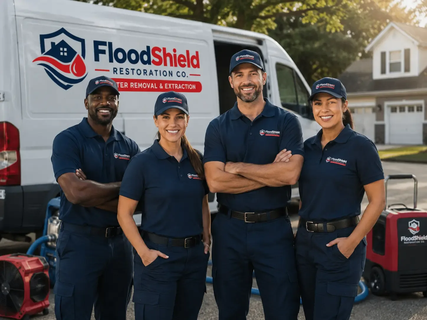 Flood Damage Restoration company in Camden On Gauley, WV